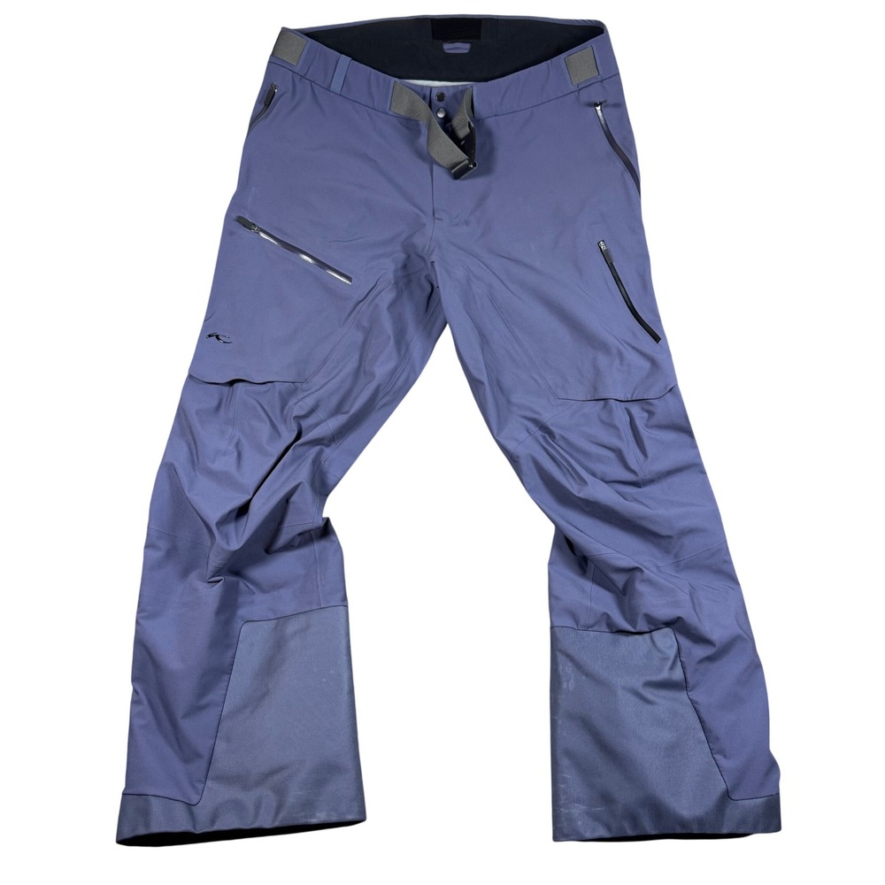 Kjus FRX Pro Pants Men 56 2XL Blue MS20-A08 Technical Ski Snowboard Side Zip